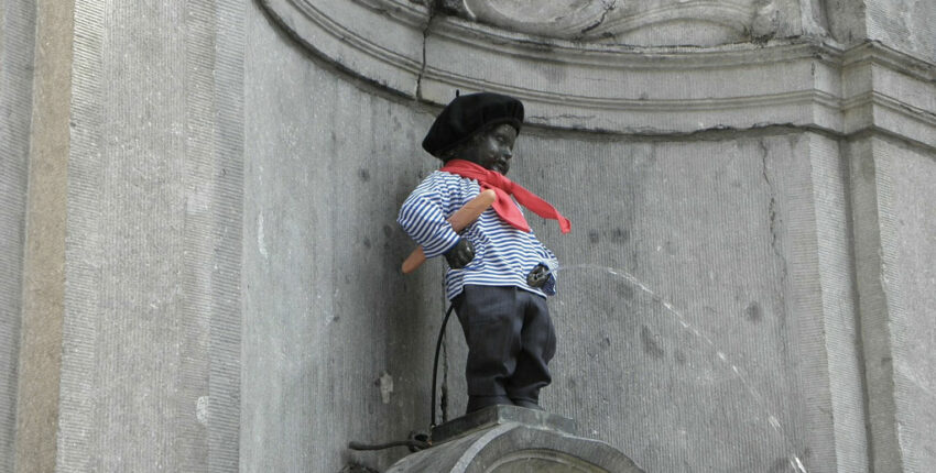 Brussels statue