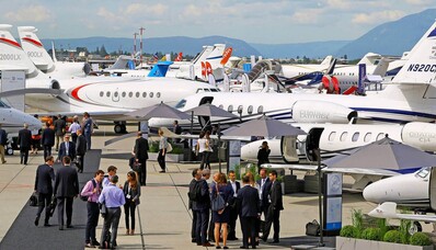 EBACE 2023: Europäische Messe für Geschäftsluftfahrt in Genf