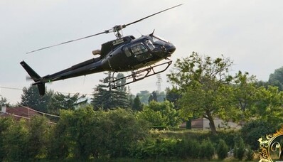 Puy du Fou aus dem Hubschrauber