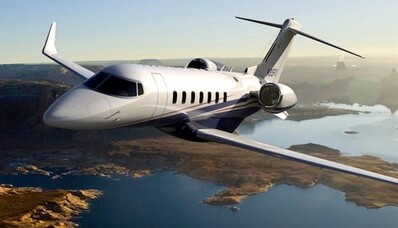 Learjet 85 ein Geschäftsflugzeug, das zum Führen geboren ist