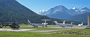 Paris - St. Moritz Samedan: Privatjet mieten 