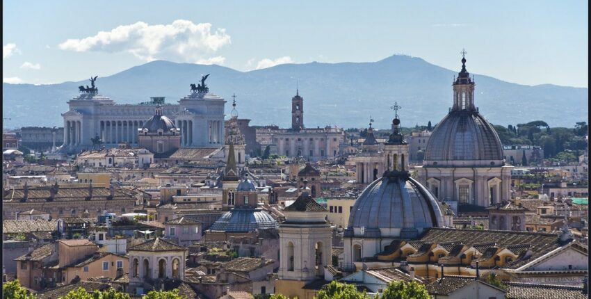 Vue sur Rome