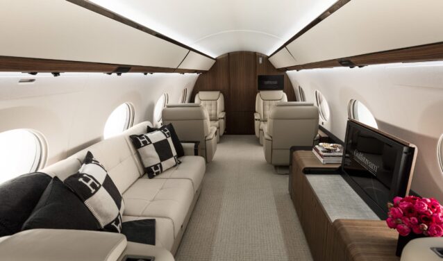 intérieur de luxe Gulfstream G650