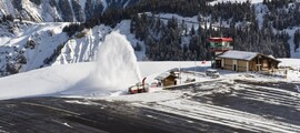 Courchevel: Transfer mit dem Hubschrauber