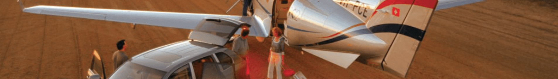 Privatjet für eine Safari mieten