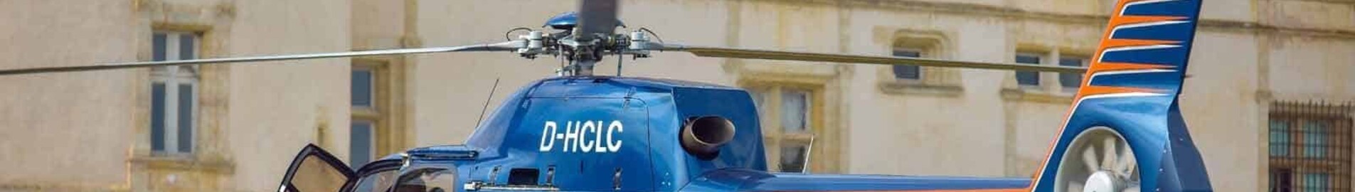 Mieten Sie einen Hubschrauber Seminare Kundeneinladungen Incentives Mittagessen