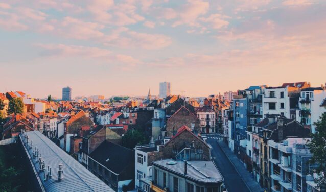 Bruxelles vue de la ville