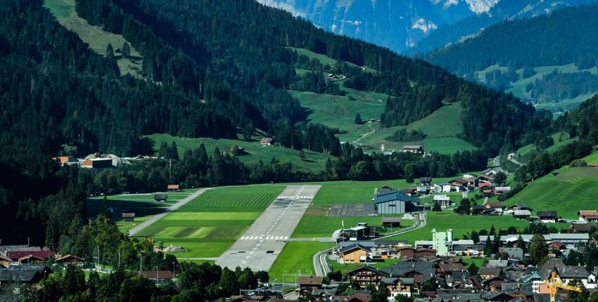 Gstaad Saanen : Mieten eines Privatjets 