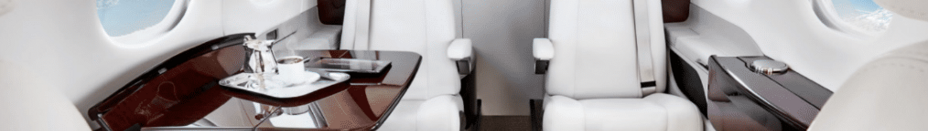 Die großen Kabinen der Privatjets
