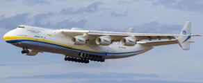 ANTONOW AN-225: Frachtflugzeug mieten