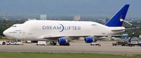 BOEING 747-400 DREAMLIFTER: Vermietung von Frachtflugzeugen