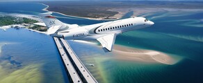 Falcon 6X: Privatjet mieten