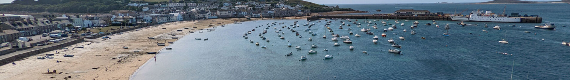 Hugh Town St Marys Scilly : Standort für Privatjet 