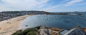 Hugh Town St Marys Scilly : Standort für Privatjet 