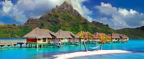 Privatjet und Hubschrauber mieten in Bora-Bora