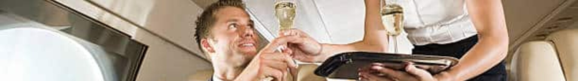 Interview mit einer Stewardess