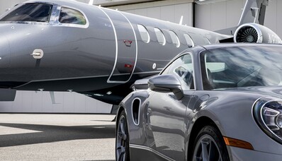 Porsche und Embraer, eine beispiellose Zusammenarbeit!