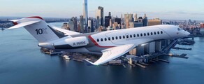 Falcon 10X: Privatjet mieten