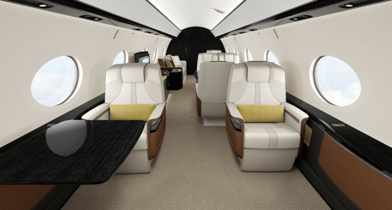 gulfstream G800 Intérieur