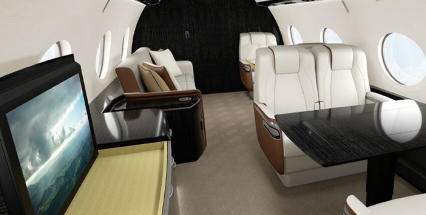 gulfstream G800 intérieur