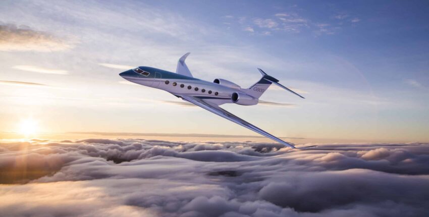 Gulfstream G800 en vol