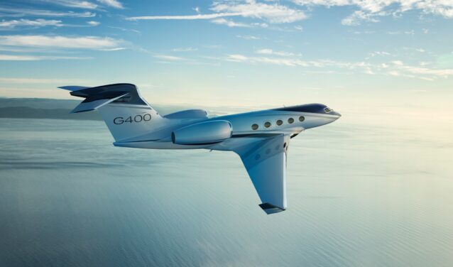 Gulfstream G400 en vol