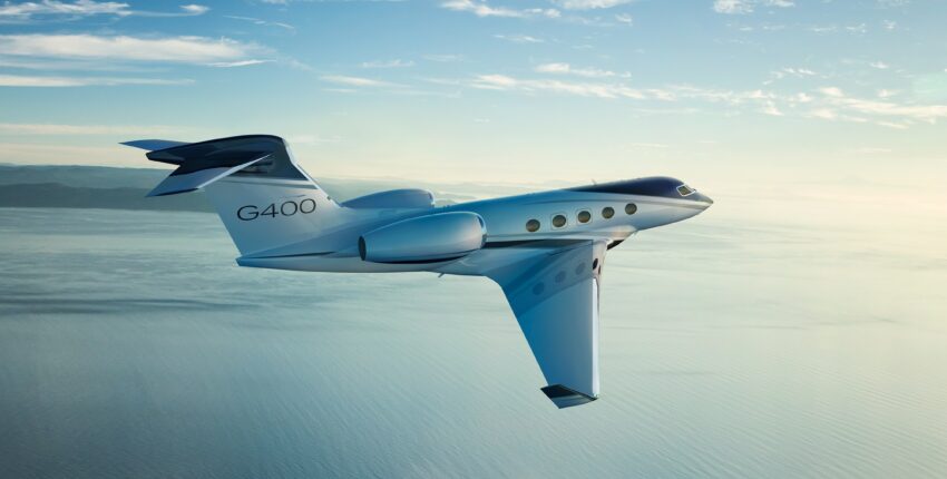 Gulfstream G400 en vol