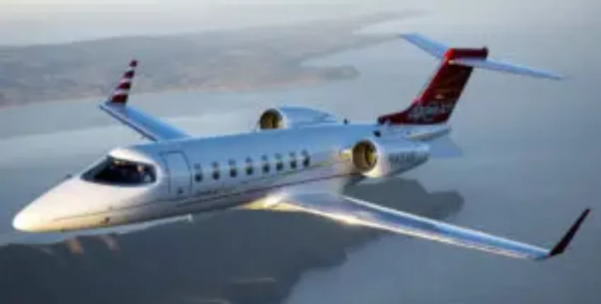 location jet privé: Learjet 45 XR en vol côtier