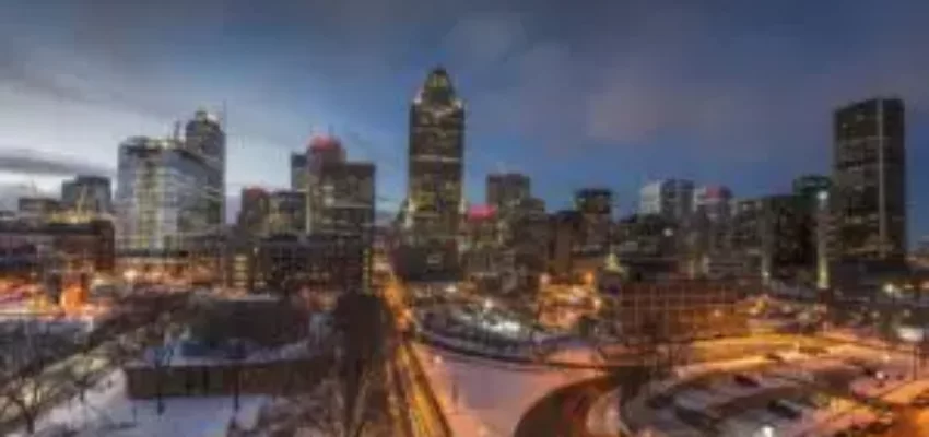 Privatjet mieten nach Montréal - vue du centre-ville