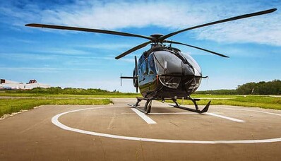 Hochzeit: Einen Hubschrauber oder ein Privatflugzeug mieten