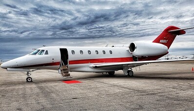 TOP 5 der beliebtesten Privatjets, 2022, in Europa.