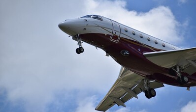 Zoom auf das illegale Chartern von Privatflugzeugen