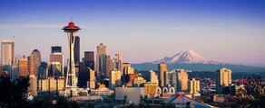 Los Angeles - Seattle: Privatjet mieten