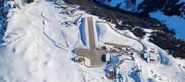 Courchevel: Transfer mit dem Hubschrauber