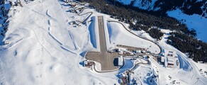 Lyon - Courchevel: Transfer mit dem Hubschrauber