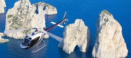 Korsika: Transfer mit dem Hubschrauber