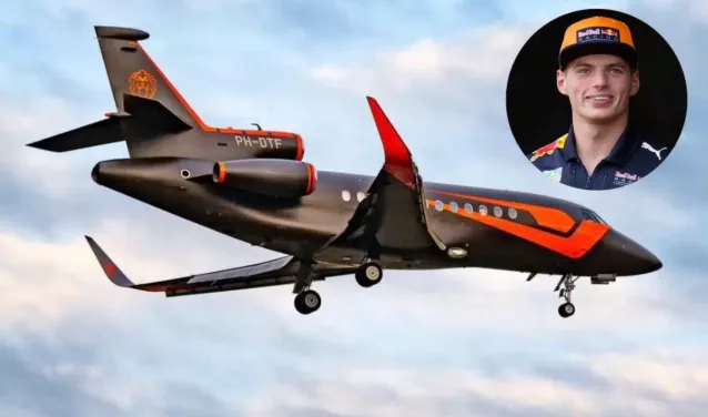 max verstappen private jet feature