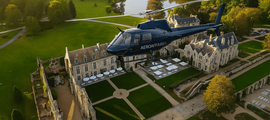 Paris im Hubschrauber: Panorama-Erlebnis vom Heliport Paris aus