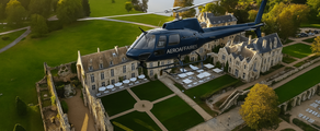 Abbaye des Vaux de Cernay: Erlebnis im Hubschrauber