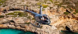 Alicante - Ibiza: Transfer mit dem Hubschrauber