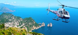 Sizilien: Transfer mit dem Hubschrauber