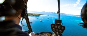 Saint-Tropez – Cannes: Transfer mit dem Hubschrauber