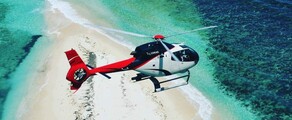 La Réunion - Mauritius: Transfer mit dem Hubschrauber