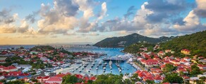 Barbuda - St Barthes: Transfer mit dem Hubschrauber