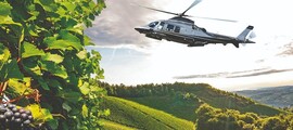 Abbaye des Vaux de Cernay: Erlebnis im Hubschrauber