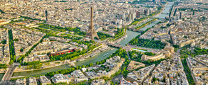 Paris im Hubschrauber: Panorama-Erlebnis vom Heliport Paris aus