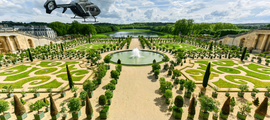Das Schloss Fontainebleau: Erlebnis im Hubschrauber