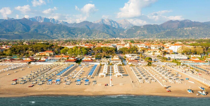 Forte dei Marmi: Transfer mit dem Hubschrauber