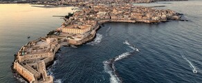 Sizilien: Transfer mit dem Hubschrauber