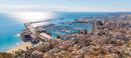 Valencia - Málaga: Transfer mit dem Hubschrauber